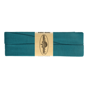 3 meter tricot biaisband petrol