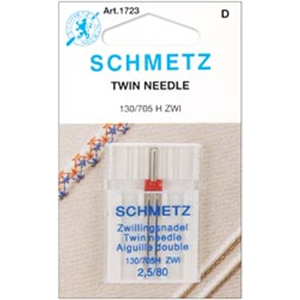 Schmetz universal twin 2,5/80