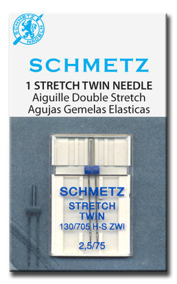 Schmetz stretch twin 2,5 /75