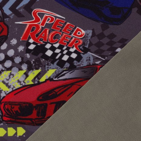 Fiete: softshell: geweldig stoere softshell met raceauto's