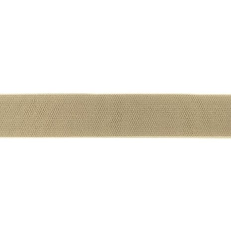 omvouwelastiek 6 cm breed, heerlijk zacht: donker zand (beige)