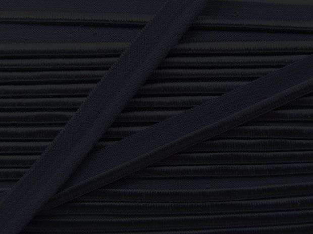 elastisch paspelband, donkerblauw 