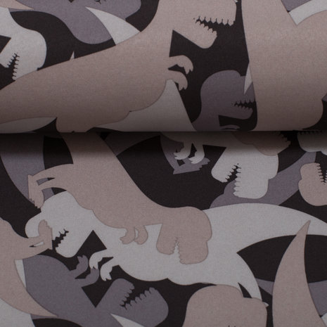 Sheldon: dino's taupe: softshell, winddicht en waterafstotend 