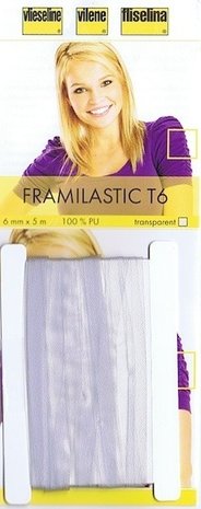 Framilastic T6 van Vlieseline 6 mm breed