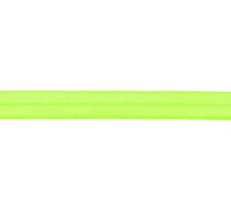 omvouwelastiek: neongroen