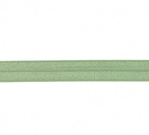 omvouwelastiek: oudgroen (grijzig groen)