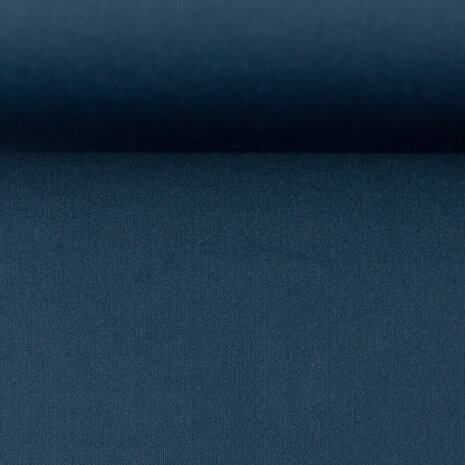 Kaspar, softshell-tricot jeansblauw