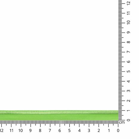 elastisch paspelband, helder lichtgroen