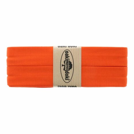 3 meter tricot biaisband oranje