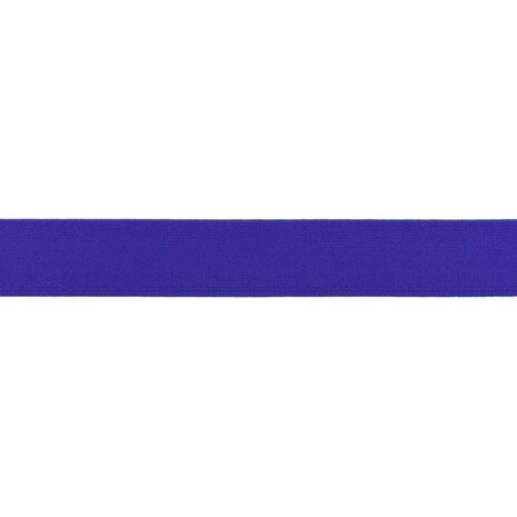 taille-elastiek 2,5 cm breed: blauw/ HALVE METER