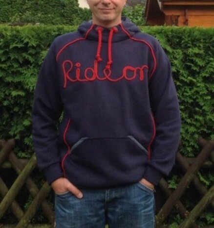 Mister COMET/ patroon van een hoody in de maten XS, S, M, L, XL, XXL, XXXL