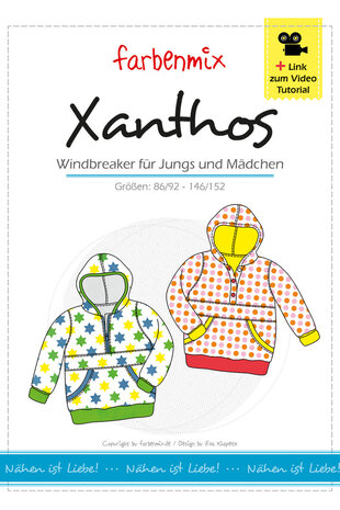 XANTHOS, anorak voor jongens en meisjes!