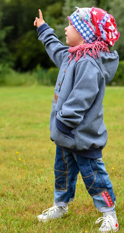 XANTHOS, anorak voor jongens en meisjes!