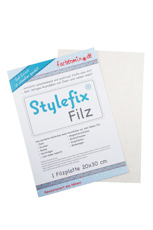 NIEUW!! Stylefix-Filz : zelfklevend sterk dun vilt om uitscheuren te voorkomen! 