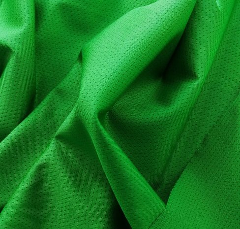 sporttricot high-tech mesh: groen/wegens ruimtegebrek in de opruiming, bestellen vanaf 100 cm