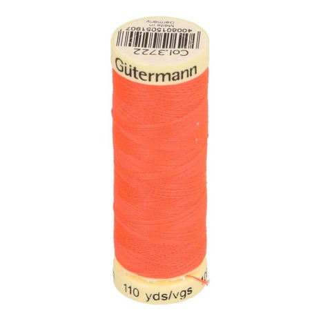 Gütermann allesnaaigaren 100 meter!! neonoranje, kleur 3722