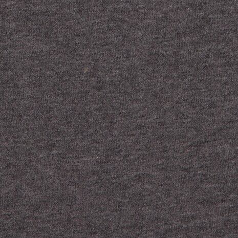 Eike melange: zacht-geruwde sweattricot grijs met stretch