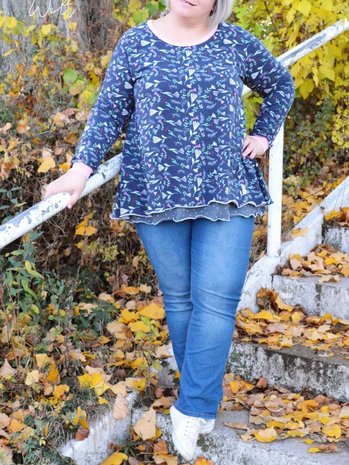 Big Lady Fleur in de maten 46,48,50,52,54,56,58 