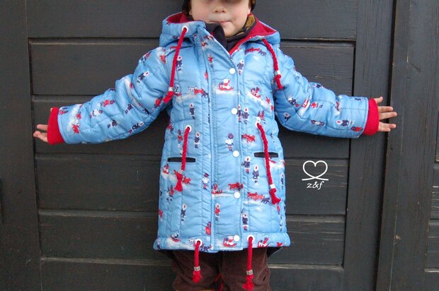 NEVE Kids, een parka voor herfst en winter maat 80 t/m 122