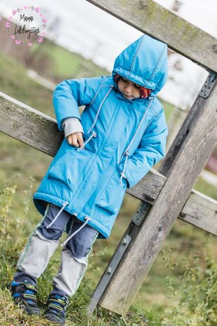 NEVE Kids, een parka voor herfst en winter maat 80 t/m 122