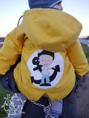 NEVE Kids, een parka voor herfst en winter maat 80 t/m 122