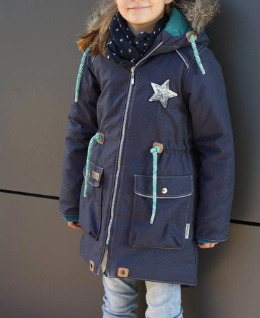 NEVE Teens, een parka voor herfst en winter maat 128 t-m 164