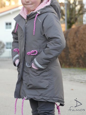 NEVE Teens, een parka voor herfst en winter maat 128 t-m 164