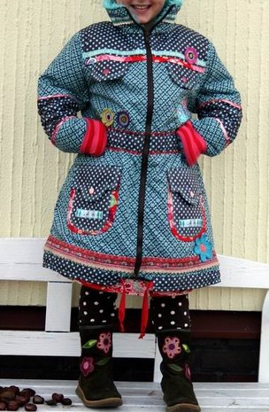TONI parka, een winterjas voor jongens en meisjes in de maten 86-92 t-m 146ß152
