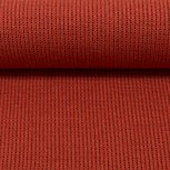 Steffen: een double face tricot, terracotta Steffen: een double face tricot, terracotta