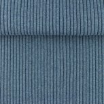 boordstof jeansblauw rib boordstof jeansblauw rib