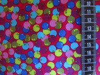 coupon 50 cm: LINA/stippenkatoen coupon 50 cm: LINA/stippenkatoen