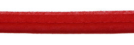 paspelband rood met 4mm dik koord paspelband rood met 4mm dik koord