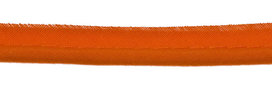 paspelband oranje met 4mm dik koord paspelband oranje met 4mm dik koord