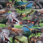 digitaal bedrukte dinosaurussen op tricot digitaal bedrukte dinosaurussen op tricot