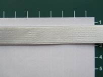 Elastiek 1,5 cm breed, gebroken wit Elastiek 1,5 cm breed, gebroken wit