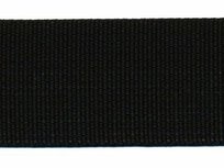 stevig tassenband 3,8 cm breed, zwart, nog twee meter stevig tassenband 3,8 cm breed, zwart, nog twee meter
