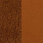 Tamme: doubleface teddy/fleece terracotta, aan beide kanten te gebruiken. Tamme: doubleface teddy/fleece terracotta, aan beide kanten te gebruiken.