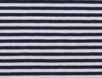 Gitta: strepentricot donkerblauw/witte streep Gitta: strepentricot donkerblauw/witte streep