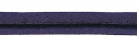 paspelband donkerblauw met 4mm dik koord paspelband donkerblauw met 4mm dik koord