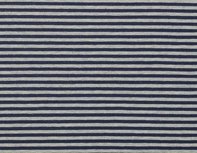 Gitta: strepentricot donkerblauw/grijs gemêleerde streep Gitta: strepentricot donkerblauw/grijs gemêleerde streep