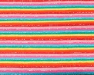 fijne boordstof gestreept met glitter:multicolor fijne boordstof gestreept met glitter:multicolor