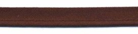 paspelband donkerbruin katoen/polyester paspelband donkerbruin katoen/polyester