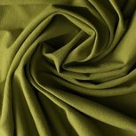 Gitte: tricot 160cm breed, mosgroen-legergroen Gitte: tricot 160cm breed, mosgroen-legergroen