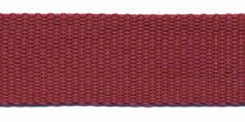 stevig tassenband 2,5 cm breed, donkerrood stevig tassenband 2,5 cm breed, donkerrood