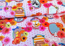 Fabric fever by Cherry Picking, katoenen canvas Fabric fever by Cherry Picking, katoenen canvas