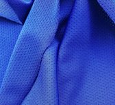 sporttricot high-tech mesh: kobaltblauw sporttricot high-tech mesh: kobaltblauw