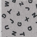 Bielefeld: dikkere wintertricot met letters zwart op grijs Bielefeld: dikkere wintertricot met letters zwart op grijs