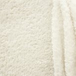 doubleface teddy-fleece gebroken wit doubleface teddy-fleece gebroken wit