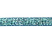 oud blauw elastiek met glitterdraad oud blauw elastiek met glitterdraad