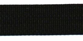 stevig tassenband 2,5 cm breed, zwart stevig tassenband 2,5 cm breed, zwart